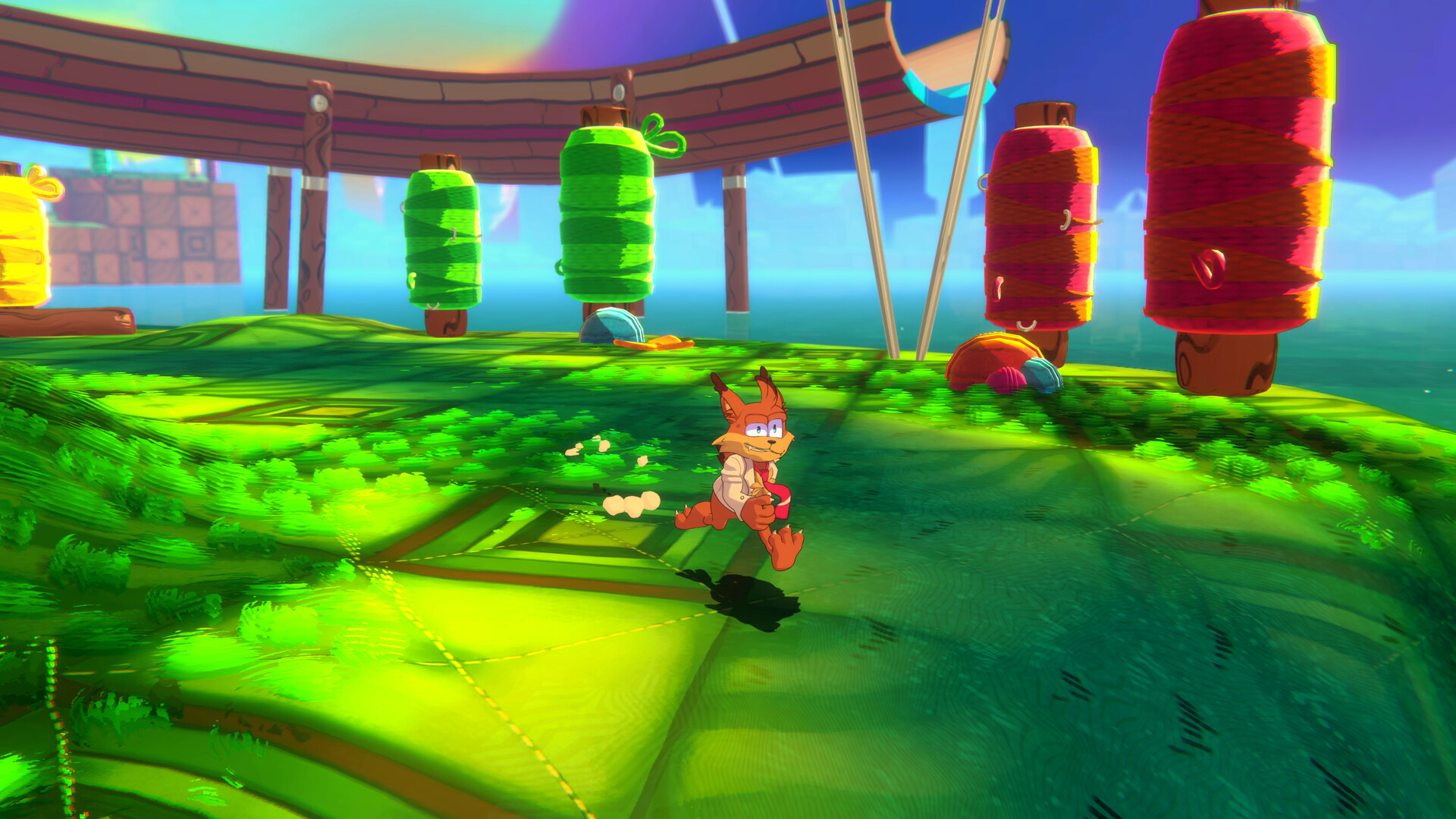 《Bubsy 4D》 游戏截图