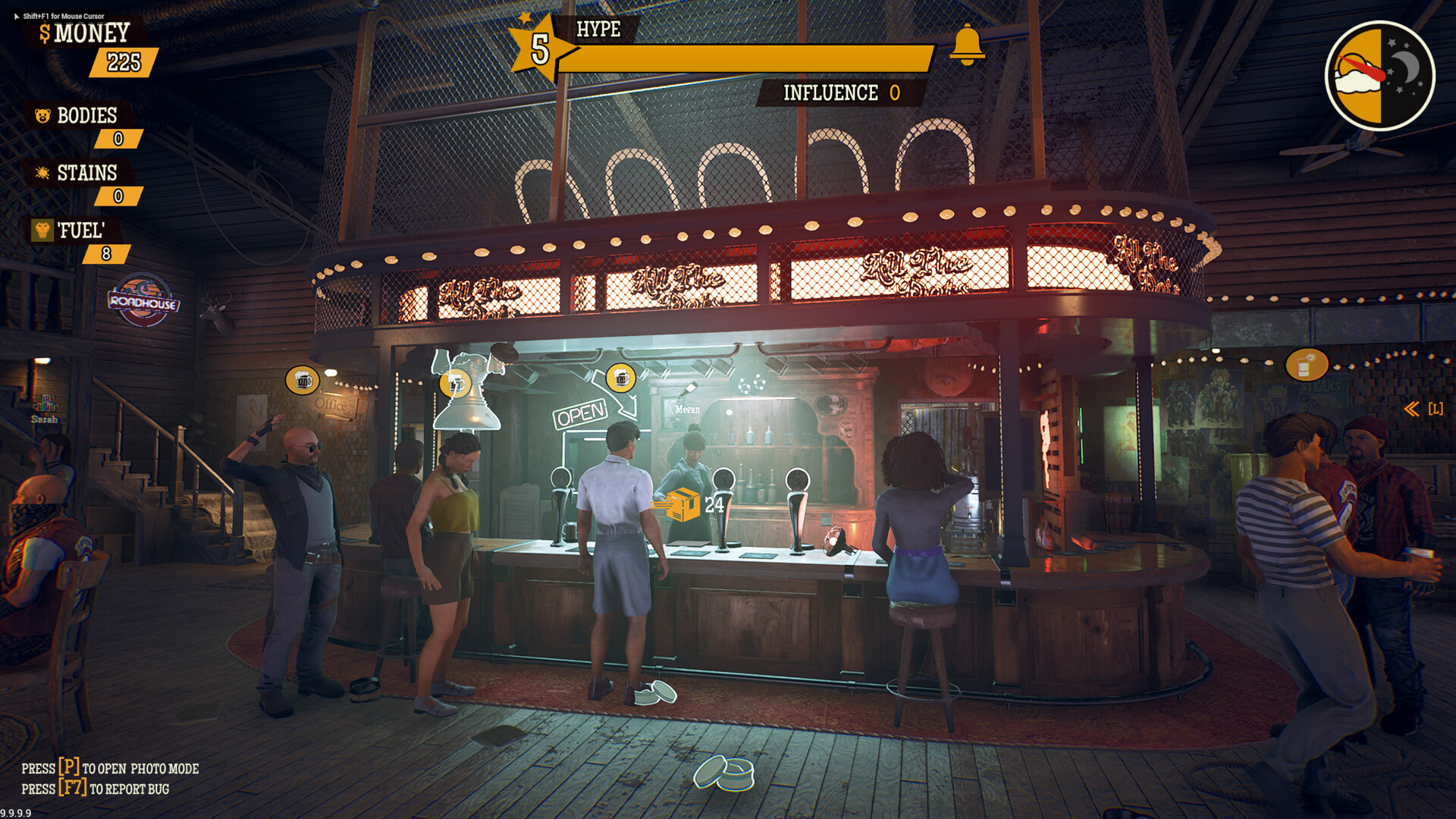 《Roadhouse Simulator》 游戏截图