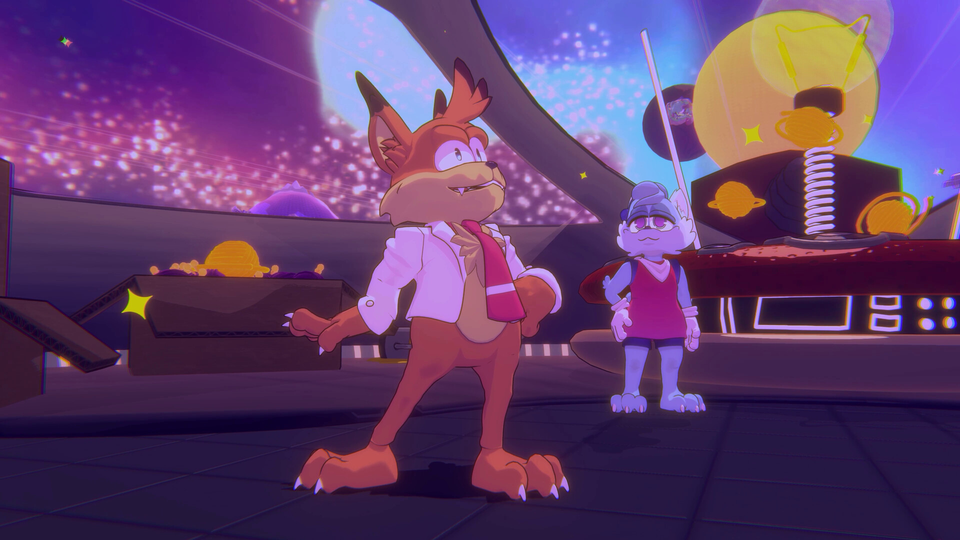《Bubsy 4D》 游戏截图