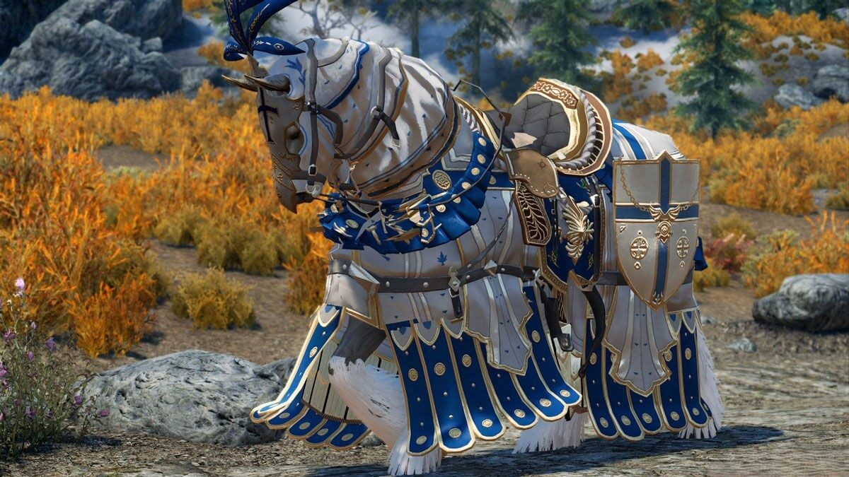 KIRAX的战马和盔甲