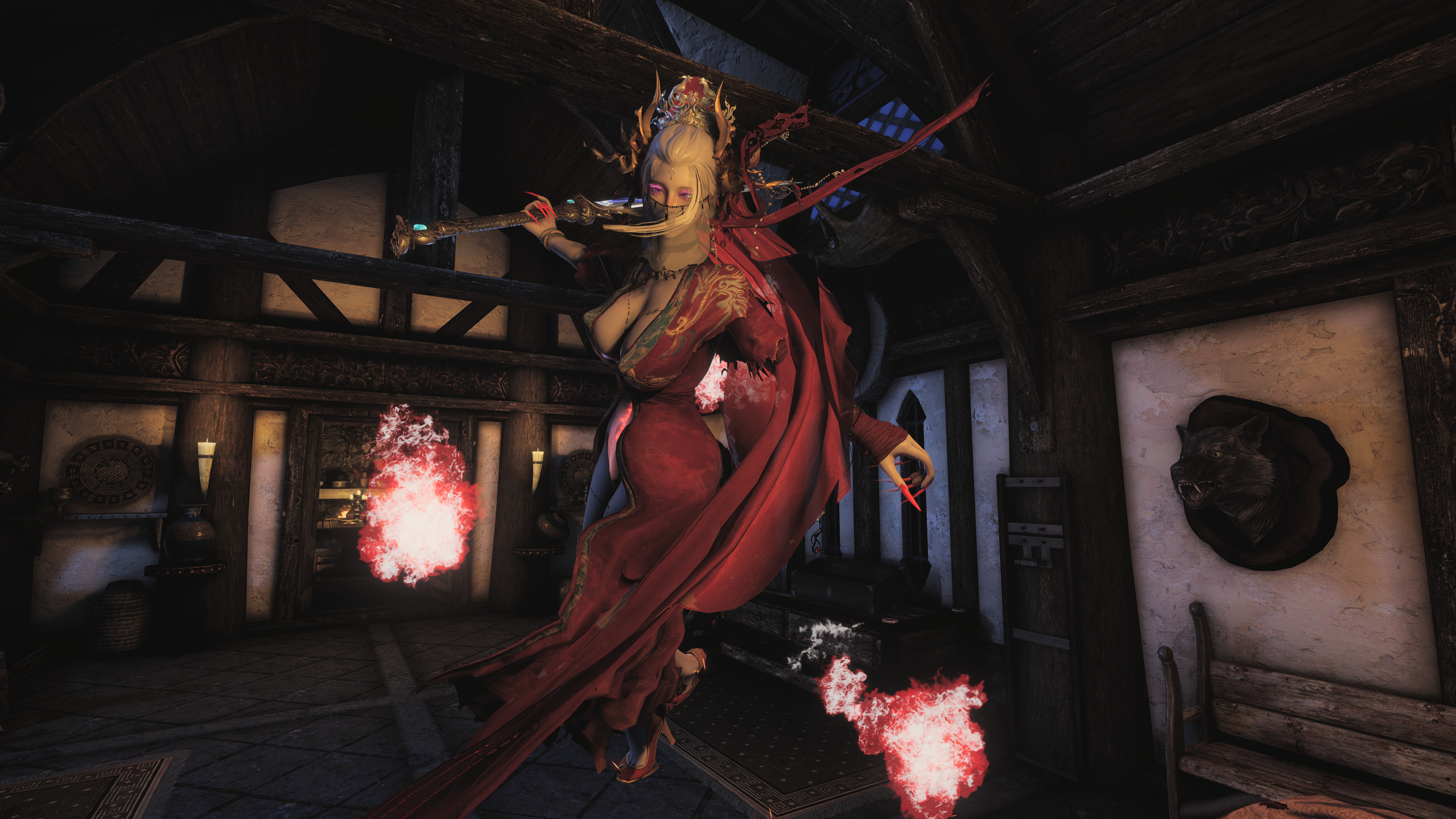 明末诡新娘衣服MOD高清材质重制版（鹰佬重制）