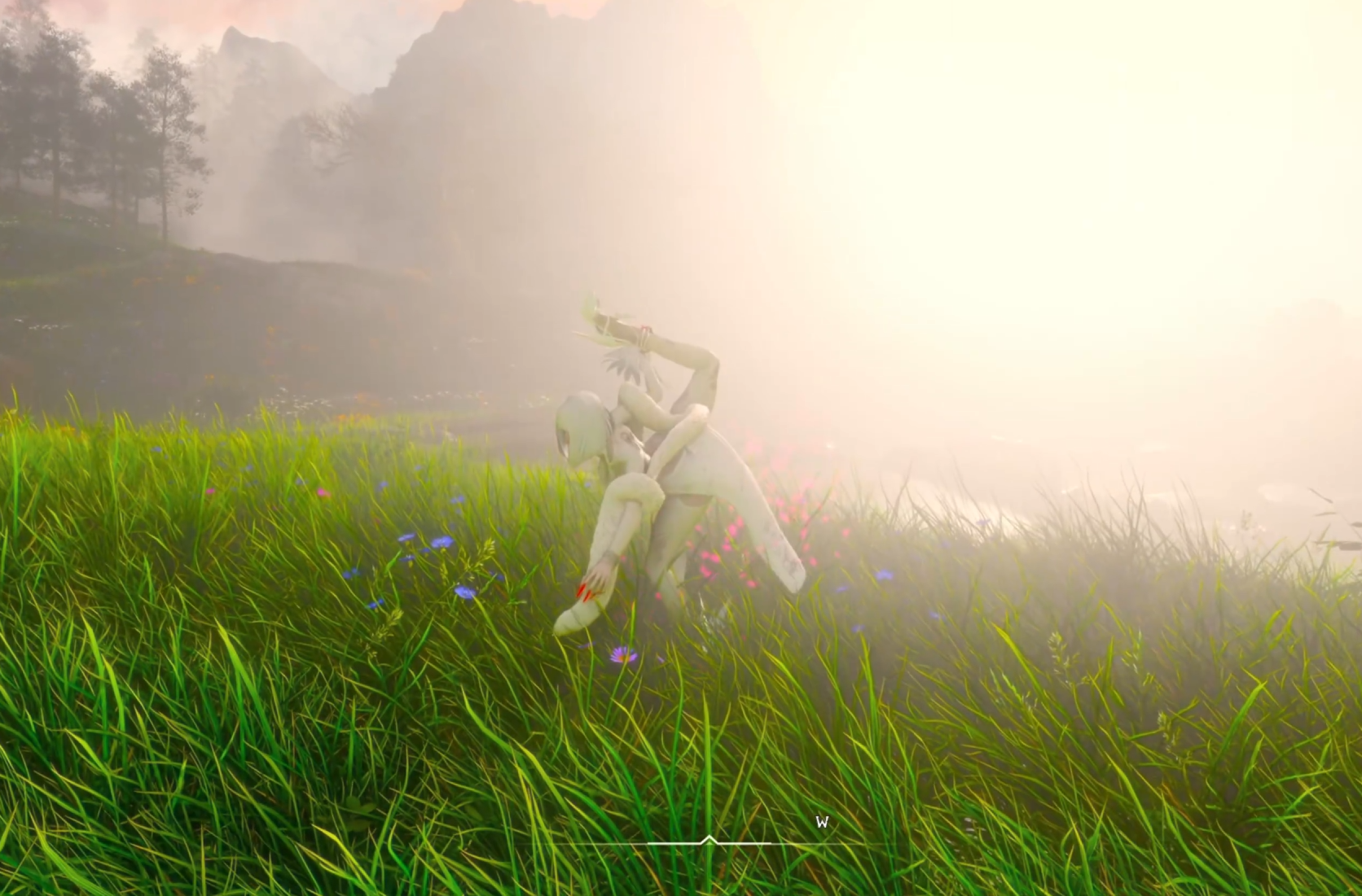 街霸含住梨和最终幻想蒂法动作