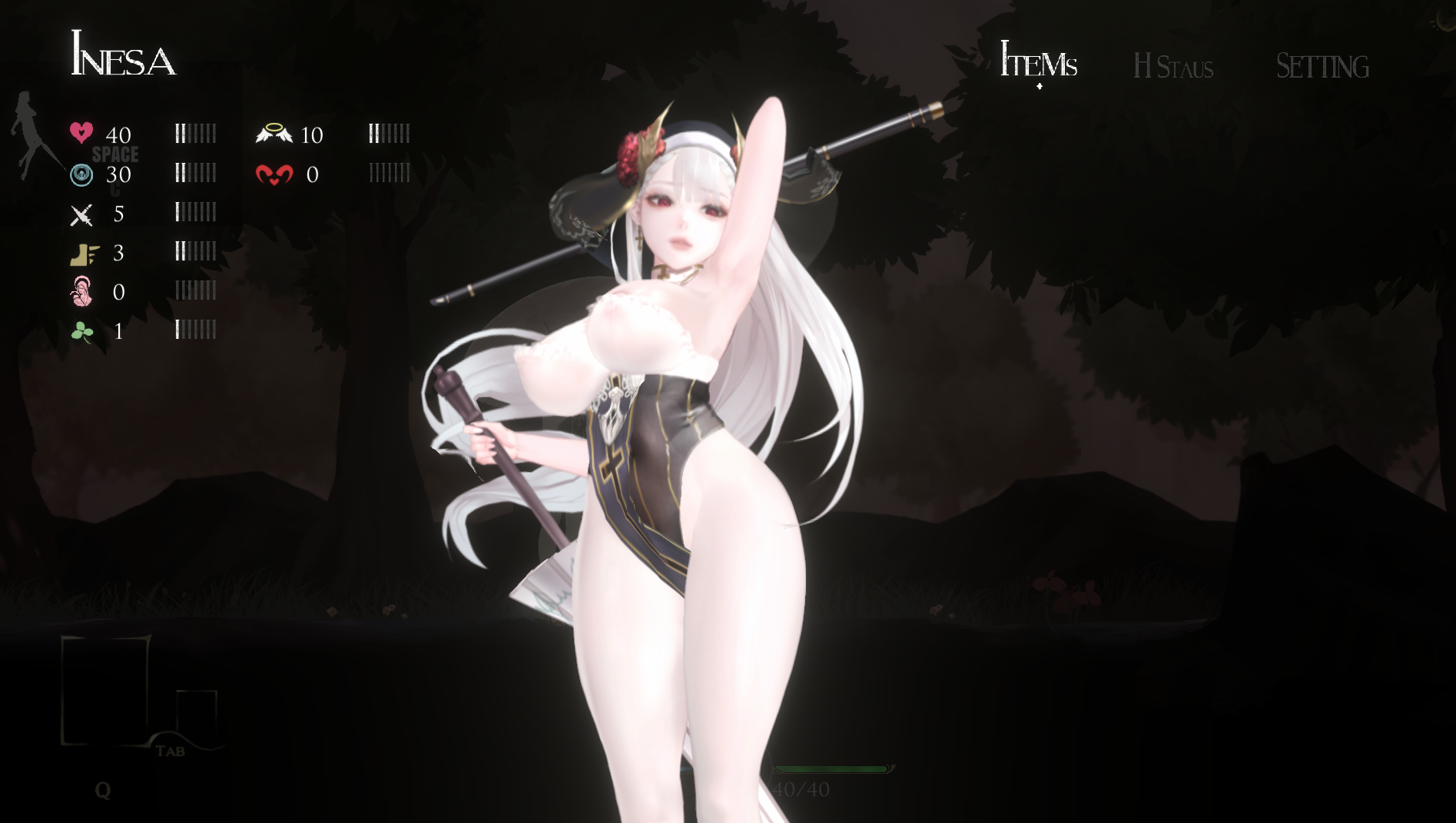 横版ACT游戏-脊罪修女最新版附赠内置修改器