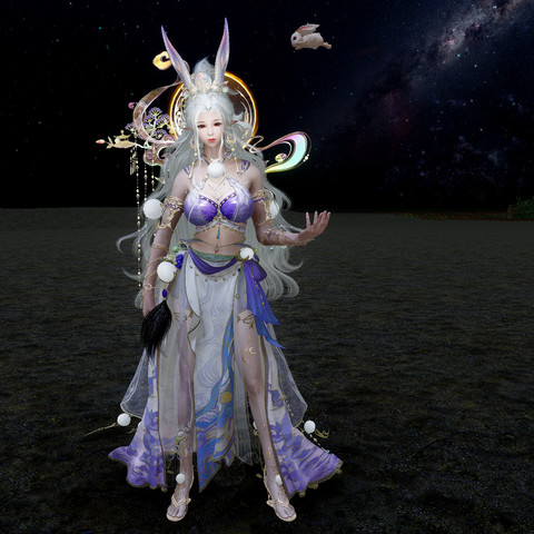 友情链接-鹰佬-特效挂饰+一梦瑶台服装-月兔