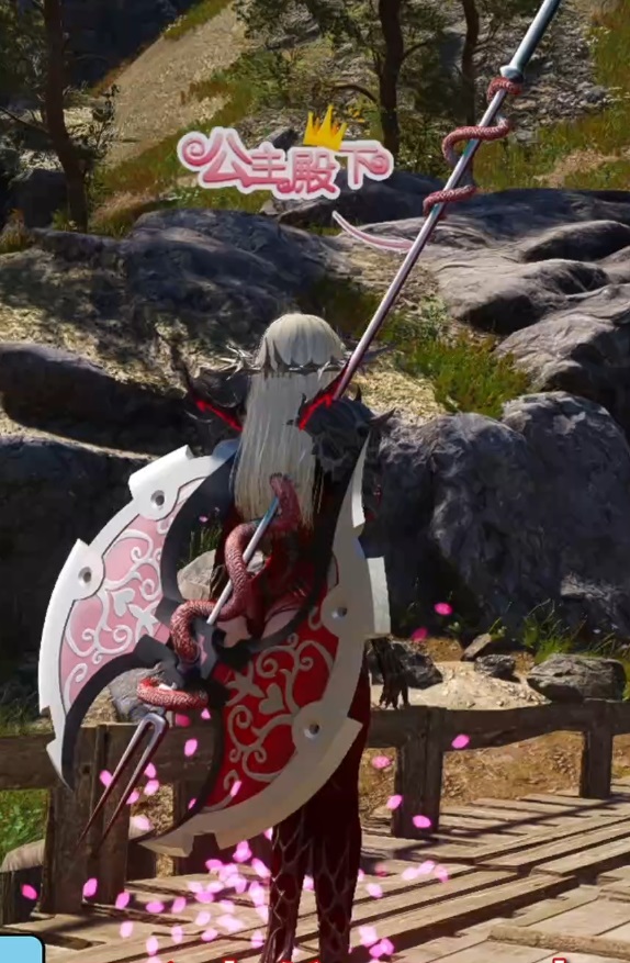 鹰佬的麦丘力战斧和永劫无间长枪武器星动