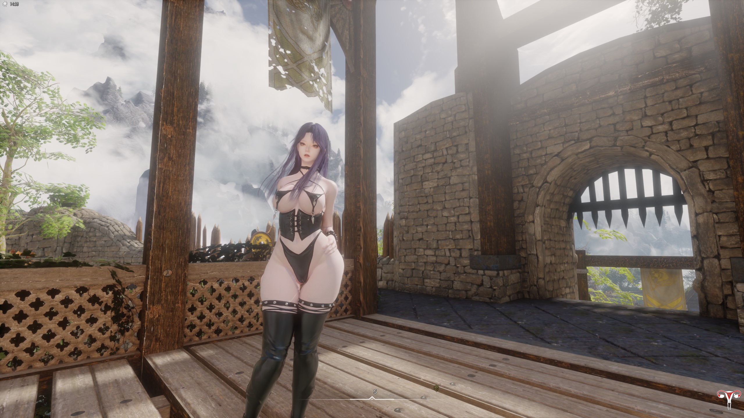 女王比基尼3BA和UBE双身形