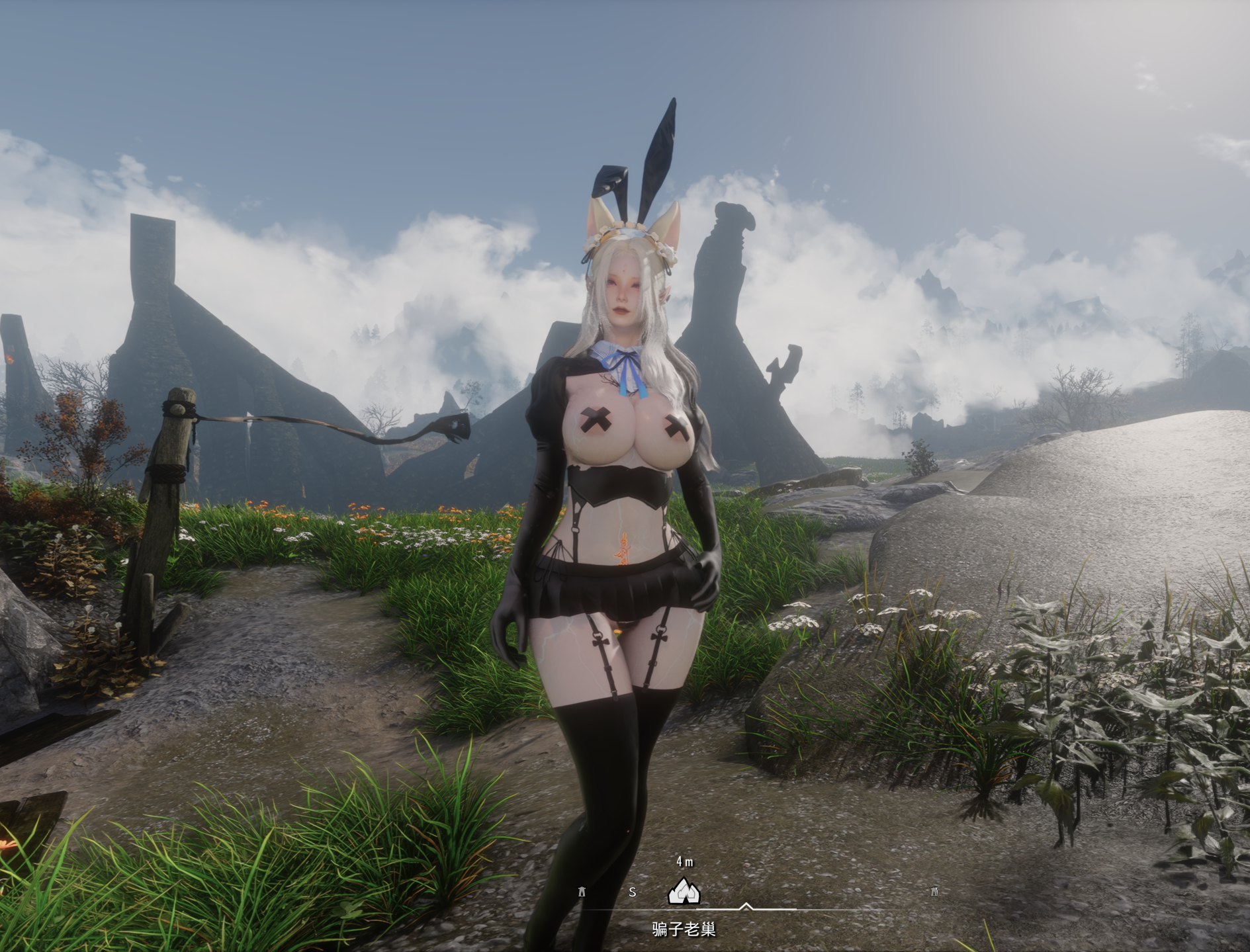 服装模组-乳胶兔女郎AE_SABA_Bunny (OUTFIT)